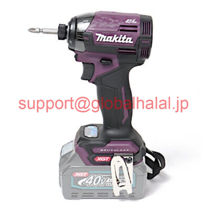 新品【日本の首都発★適当お願いごと書★代引可】Makita TD002GZAP TD002G 40Vmax XGT Brushless Impact Driver Purple Tool Only 【６ヶ月引き受ける】