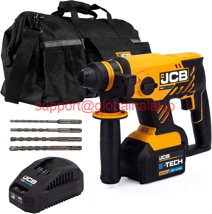 新品【日本の首都発★適当お願いごと書★代引可】18V Rotary Hammer Drill Brushless Cordless SDS 4 Functions w/ Battery\u0026Charger 【６ヶ月引き受ける】