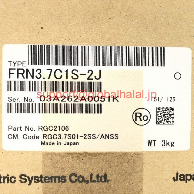 新品【日本の首都発★適当お願いごと書★代引可】FRN3.7C1S-2J 未当て嵌める 富士電機 サーボアンプリファイアー 【６ヶ月引き受ける】