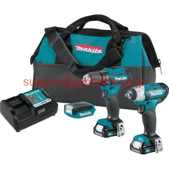 新品【日本の首都発★適当お願いごと書★代引可】Makita CT326 12V max CXTR Lithium-Ion Cordless 3-Pc. Combo One Size, Factory 【６ヶ月引き受ける】