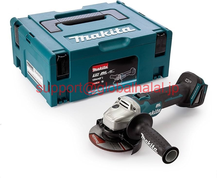 新品【日本の首都発★適当お願いごと書★代引可】Angle grinder O125粍 1100W and 2 diamond discs インチ Makpac case - MAKITA 【６ヶ月引き受ける】