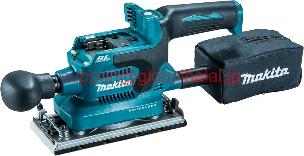 新品【日本の首都発★適当お願いごと書★代引可】Makita 18V rechargeable finishing sander BO380DZ Main unit only Blue Brushless 【６ヶ月引き受ける】