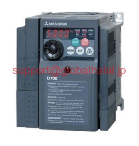 新品【東京発★適格請求書★代引可】三菱電機 インバータ FR-D740-5.5K 【６ヶ月保証】
