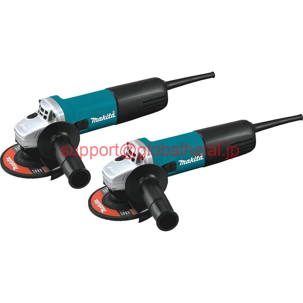 新品【日本の首都発★適当お願いごと書★代引可】Makita (9557NB2) 4.5” Angle Grinder 2 Pack -  FACTORY SEALED 【６ヶ月引き受ける】