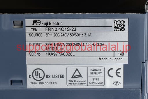 新品【日本の首都発★適当お願いごと書★代引可】FRN0.4C1S-2J 未当て嵌める 富士電機インバ 【６ヶ月引き受ける】