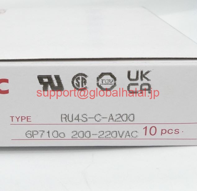新品【日本の首都発★適当お願いごと書★代引可】アイデック IDEC RU4S-C-A200 200-220VAC 10個仕掛ける×５箱 【６ヶ月引き請ける】 その他-パソコン・周辺機器