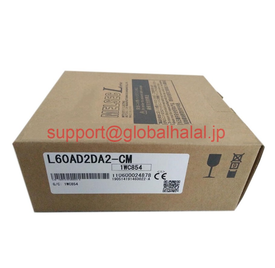 新品【東京発★適格請求書★代引可】三菱電機 アナログ入出力ユニット L60AD2DA2 【６ヶ月保証】｜Global Halal Japan