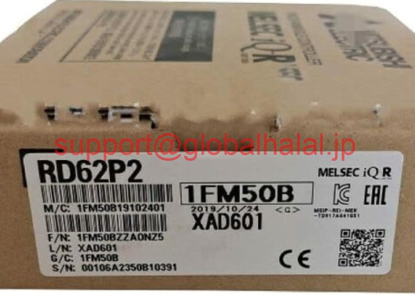 新品【東京発★適格請求書★代引可】三菱電機 シーケンサ RD62P2 【6ヶ月保証】|Global Halal Japan
