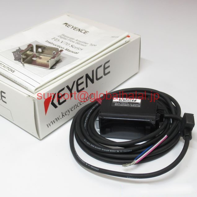 新品【東京発★適格請求書★代引可】KEYENCE 流量センサ　アンプ FD-V70 【６ヶ月保証】｜Global Halal Japan