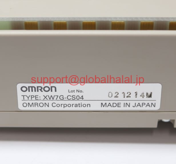 新品【東京発★適格請求書★代引可】OMRON XW7G-CS04 端子台変換アダプタ 【６ヶ月保証】｜Global Halal Japan