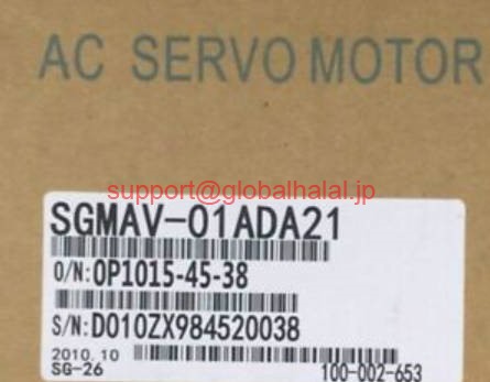新品【日本の首都発★適当お願いごと書★税込】YASKAWA / 安川電機 SGMAV-01ADA21 サーボ原動機【６ヶ月引き受ける】