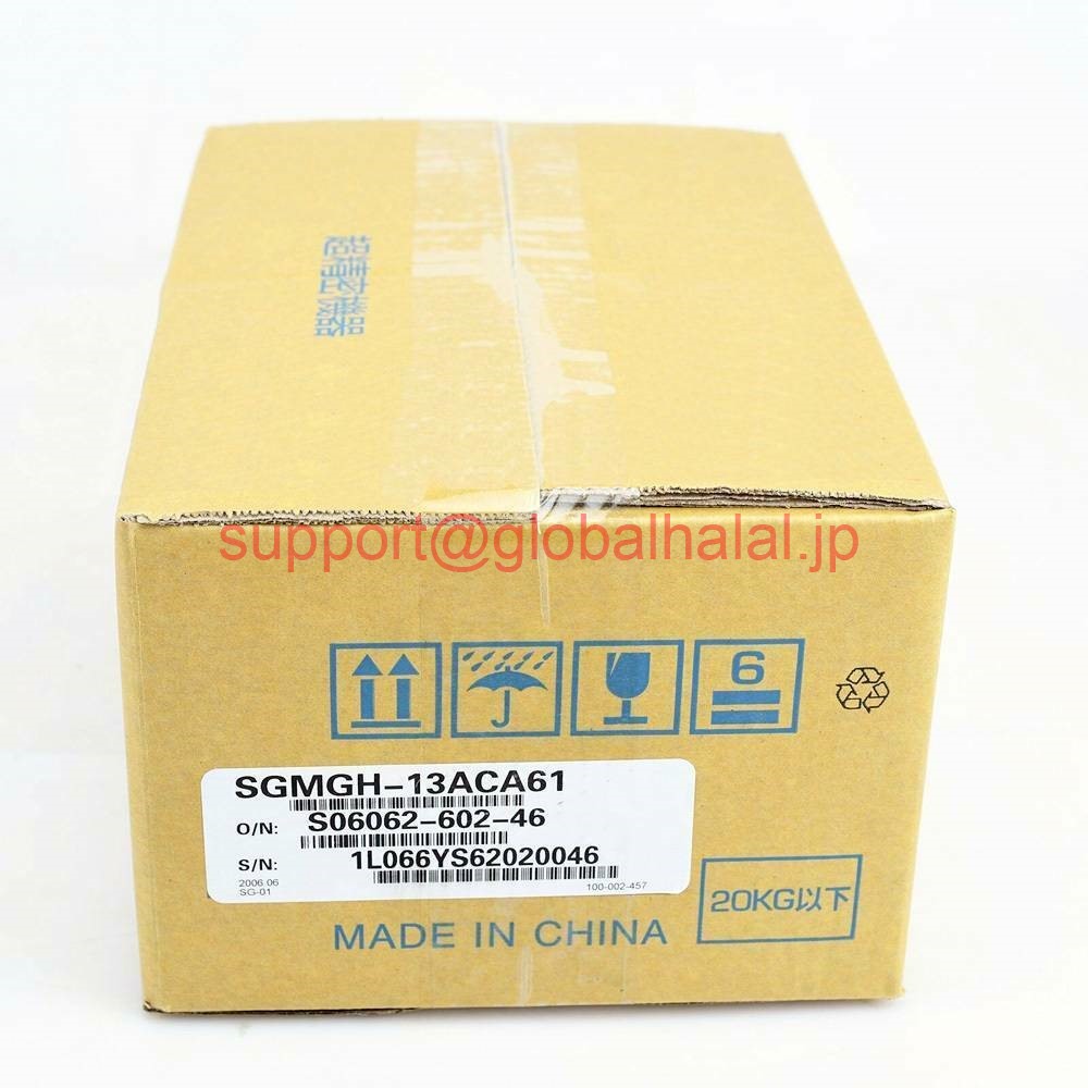 新品【日本の首都発★適当お願いごと書★税込】YASKAWA / 安川電機 SGMGH-13ACA61 サーボ原動機【６ヶ月引き受ける】