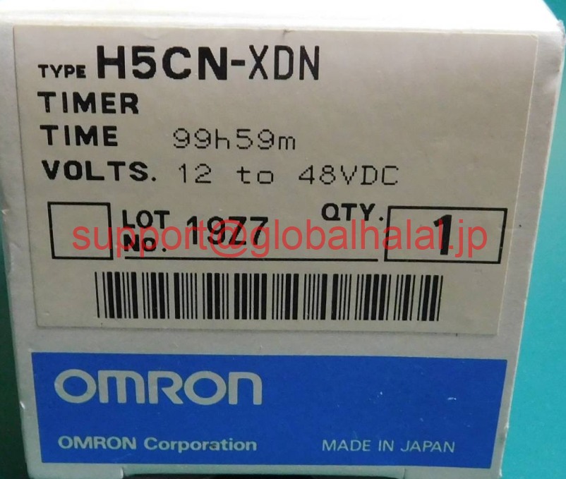 新品【日本の首都発★適当お願いごと書★代引可】OMRON H5CN-XDN タイマー AC100-240 【６ヶ月引き受ける】