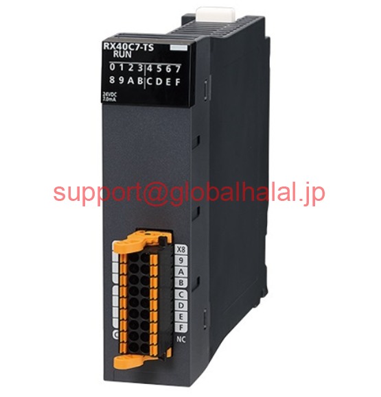 新品【東京発★適格請求書★代引可】三菱 PLC RX40C7-TS DC入力ユニット 【６ヶ月保証】｜Global Halal Japan