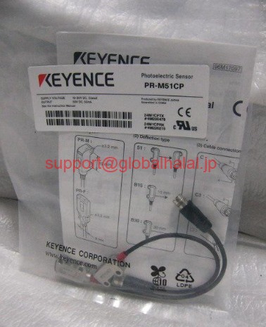 新品【日本の首都発★適当お願いごと書★代引可】KEYENCE PR-M51CP 超小型アンプリファイアー内蔵型光電検出器 【６ヶ月引き受ける】