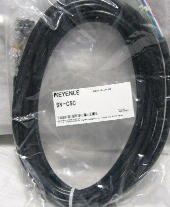 新品【東京発★適格請求書★代引可】KEYENCE SV-C5C ACサーボ接続標準ケーブル 5m 【６ヶ月保証】｜Global Halal Japan