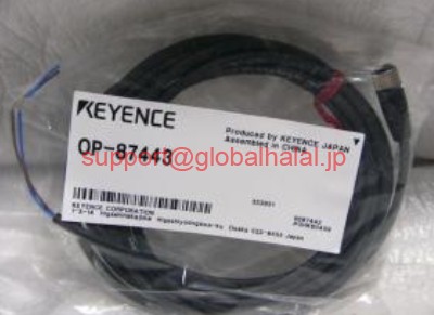 新品【東京発★適格請求書★代引可】KEYENCE OP-87443 パネル/モニタ電源ケーブル2m 【６ヶ月保証】｜Global Halal Japan