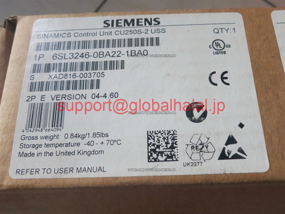 新品【日本の首都発★適当お願いごと書★代引可】SINAMICS G120抑えつける単一のもの6SL3246-0BA22-1BA0（6SL32460BA221BA0）nib vo 【６ヶ月引き請ける】 その他-パソコン・周辺機器