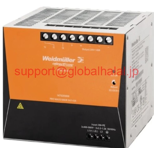 新品【東京発★適格請求書★代引可】1478200000 MAX3 960W 24V 40A電源N3033 YF【６ヶ月保証】｜Global Halal Japan