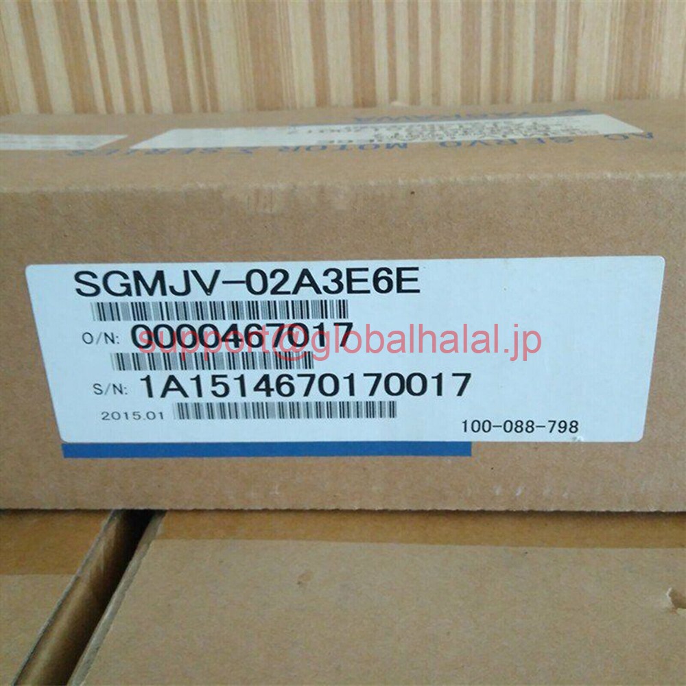 新品【東京発★適格請求書★税込】YASKAWA / 安川電機 SGMJV-02A3E6E サーボモーター【６ヶ月保証】｜Global Halal Japan