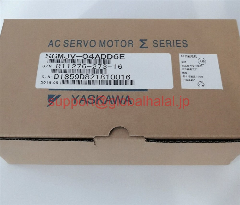 新品【東京発★適格請求書★税込】YASKAWA / 安川電機 SGMJV-04ADD6E サーボモーター【6ヶ月保証】|Global Halal Japan