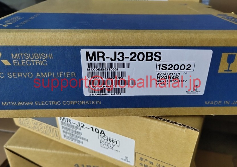 新品【東京発★適格請求書★代引可】三菱 MR-J3-20BACサーボドライバ MRJ320BS 【6ヶ月保証】|Global Halal Japan