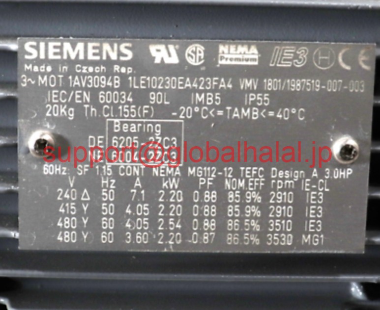 新品【日本の首都発★適当お願いごと書★代引可】Siemens 1LE1023-0EA42-3FA4 3?、AC、IEC、GP、低起電力X X MM 90-2P 2,2KW ... 【６ヶ月引きうける】
