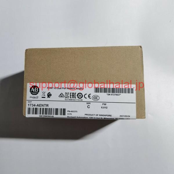 新品【東京発★適格請求書★代引可】在庫1734-Aentr 1734AENTR SER C POINT I/Oデュアルポートアダプターモジュール 【６ヶ月保証】｜Global Halal Japan
