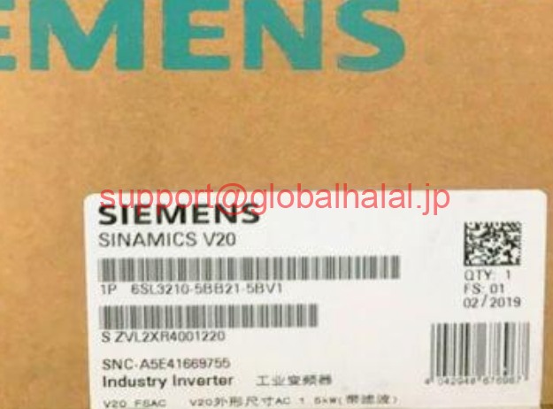 新品【日本の首都発★適当お願いごと書★代引可】Siemens 6SL3210-5BB21-5BV1 SINAMICS V20 PROFINET LNDUSTURTY LNVERTER 【６ヶ月引き請ける】 その他-パソコン・周辺機器