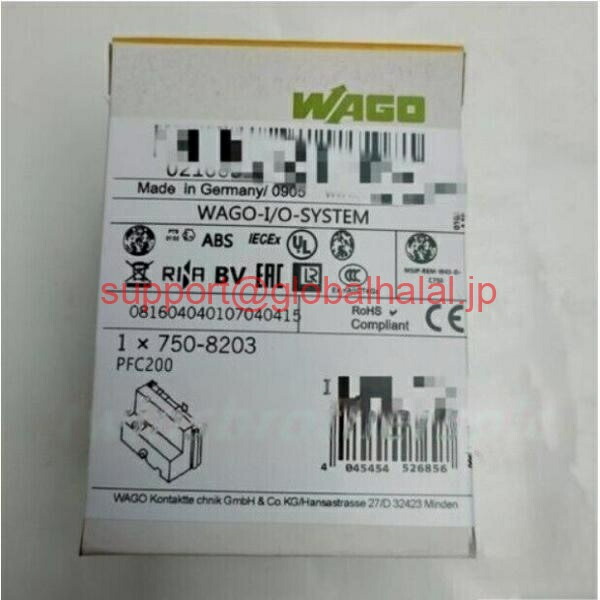 新品【日本の首都発★適当お願いごと書★代引可】WAGO 750-8203 PLC モデュール 【６ヶ月引き請ける】