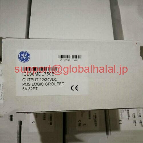 新品【東京発★適格請求書★代引可】GE ファナック IC200MDL750 IC200MDL750E PLC モジュール 【６ヶ月保証】｜Global Halal Japan