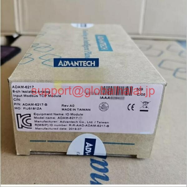 新品【日本の首都発★適当お願いごと書★代引可】Advantech ADAM-6217 ADAM6217 8Ch 縁切り型アナログインプットモデュール 【６ヶ月引き受ける】