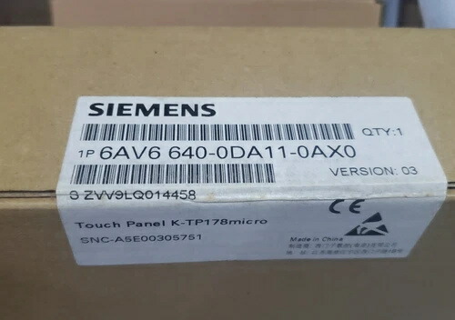 新品【日本の首都発★適当お願いごと書★代引可】ジーメンス 6AV6 640-0DA11-0AX0 PLC 6AV66400DA110A 【６ヶ月引き受ける】