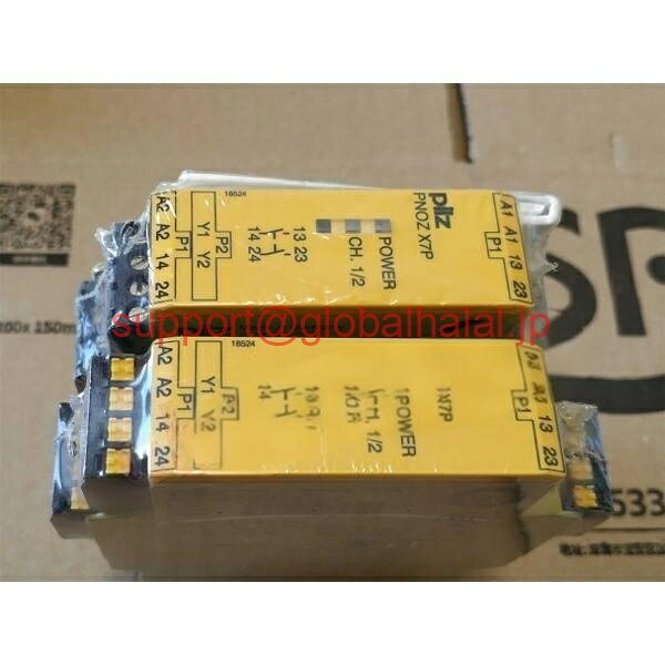 新品【東京発★適格請求書★代引可】PILZ 安全リレー PNOZ X7P C 24VAC/DC 2n/o 787059 【６ヶ月保証】｜Global Halal Japan