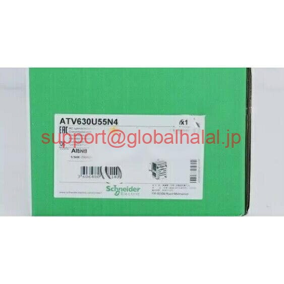 新品【東京発★適格請求書★代引可】シュナイダー ATV630U55N4 インバーター ATV630U55N4 【6ヶ月保証】|Global Halal Japan