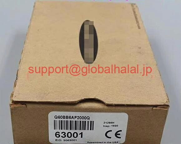 新品【東京発★適格請求書★代引可】Q60BB6AF2000Q光電気スイッチセンサー 【６ヶ月保証】｜Global Halal Japan