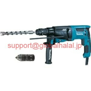 新品【日本の首都発★適当お願いごと書★代引可】MAKITA HR2631FT12 Rotary Drill Sds-Plus 800W Avt + Spindle To Quick Release 【６ヶ月引き受ける】