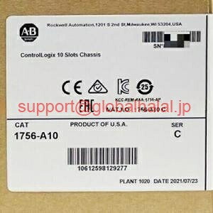 新品【日本の首都発★適当お願いごと書★代引可】1756-A10 ControlLogix Chassis10 拡張スロット 【６ヶ月引き請ける】
