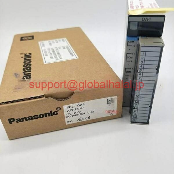 新品【東京発★適格請求書★代引可】パナソニック FP2 アナログ入出力ユニット FP2-DA4 AFP2410 【6ヶ月保証】|Global Halal Japan