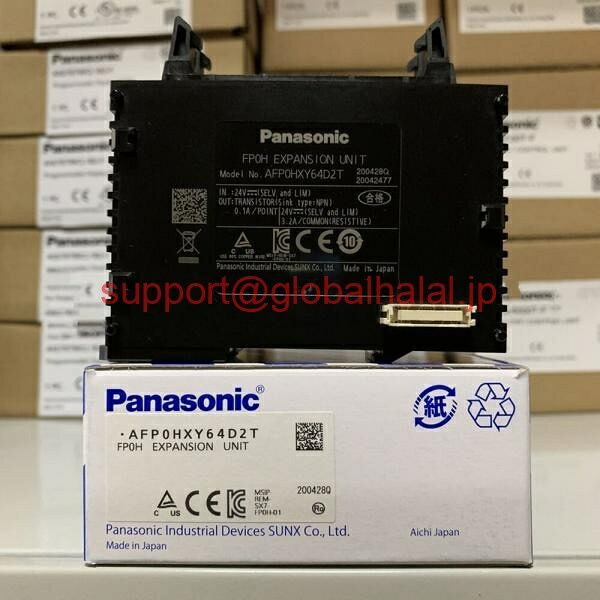 新品【東京発★適格請求書★代引可】パナソニック AFP0HXY64D2T 拡張ユニット PLC モジュール 【６ヶ月保証】｜Global Halal Japan