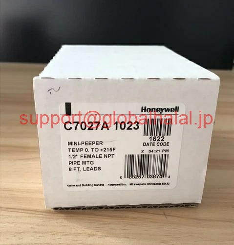 新品【東京発★適格請求書★代引可】Honeywell C7027A1023バーナーコントロのためのコントロールボックス燃焼プログラム /PL3 【６ヶ月保証】｜Global Halal Japan