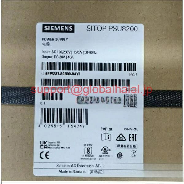 新品【東京発★適格請求書★代引可】SIEMENS 6EP3337-8SB00-0AY0 6EP3337-8SB00-0AY0 U3 【６ヶ月保証】｜Global Halal Japan