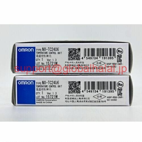 新品【東京発★適格請求書★代引可】オムロン NX-TC2406 温度調節ユニット または 【６ヶ月保証】