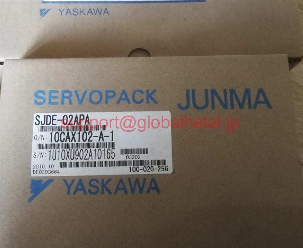 新品【東京発★適格請求書★税込】YASKAWA / 安川電機 SJDE-02APA サーボドライバー【６ヶ月保証】｜Global Halal Japan