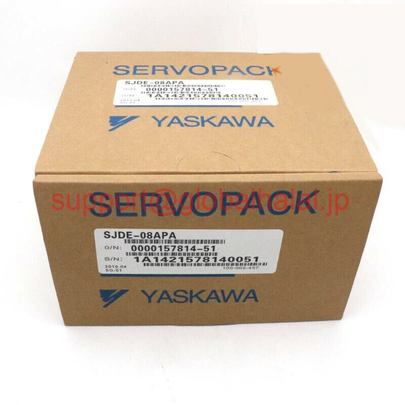 新品【日本の首都発★適当お願いごと★税込】YASKAWA / 安川電機 SJDE-08APA サーボ運転【６ヶ月引き請ける】 パソコン・周辺機器-その他