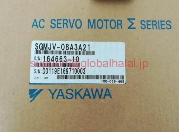 新品【日本の首都発★適当お願いごと★税込】YASKAWA/ 安川電機 ACサーボ原動機 SGMJV-08A3A21【６ヶ月引き請ける】 その他-パソコン・周辺機器