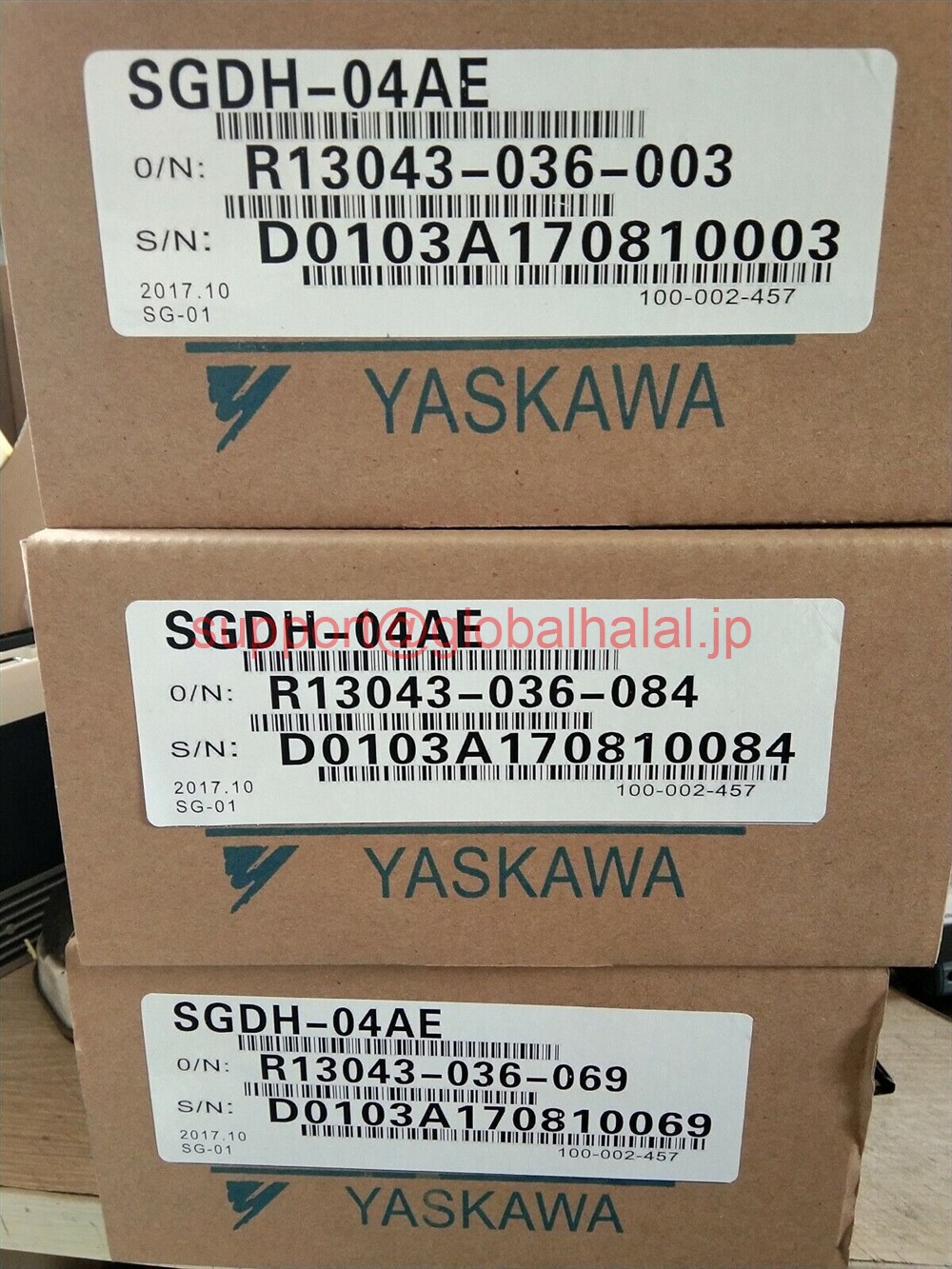 新品【東京発★適格請求★税込】YASKAWA/安川電機 SGDH-04AE サーボパック【６ヶ月保証】