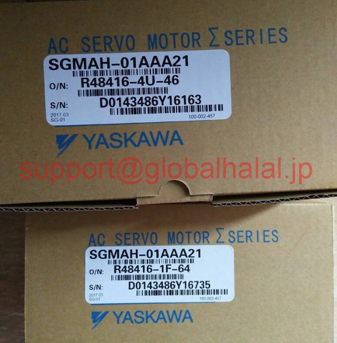 新品【東京発★適格請求★税込】YASKAWA/安川電機 SGMAH-01AAA21 サーボモーター【６ヶ月保証】｜Global Halal Japan
