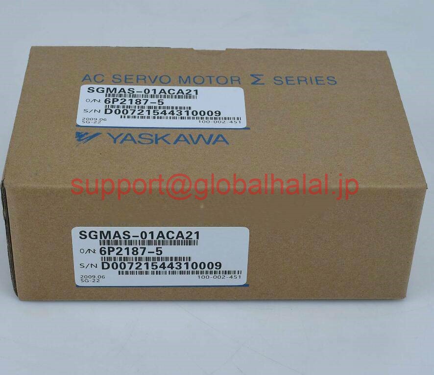 新品【東京発★適格請求★税込】YASKAWA/安川電機 SGMAS-01ACA21 サーボモーター【6ヶ月保証】|Global Halal Japan