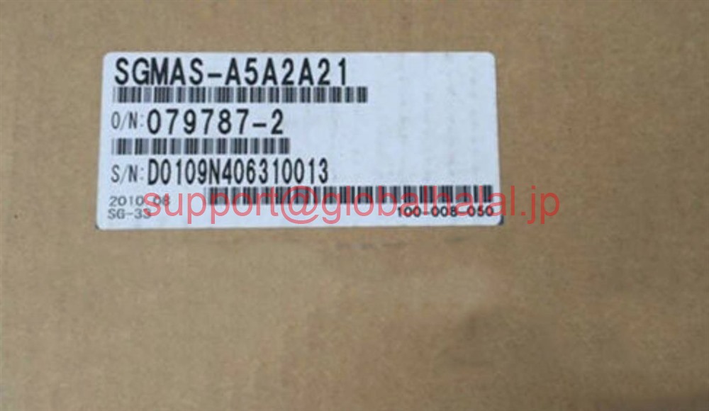 新品【東京発★適格請求★税込】YASKAWA/安川電機 SGMAS-A5A2A21 サーボモーター【6ヶ月保証】|Global Halal Japan
